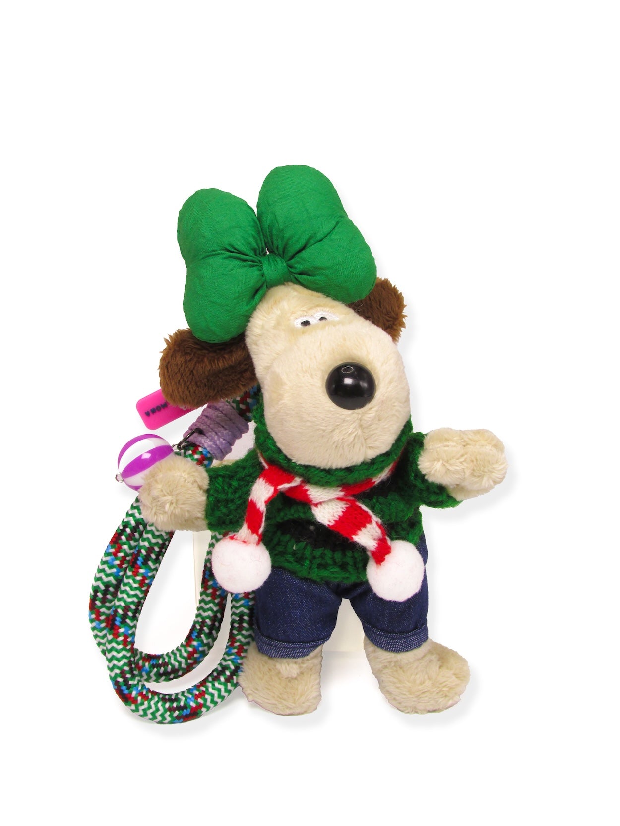Green Bow Pup